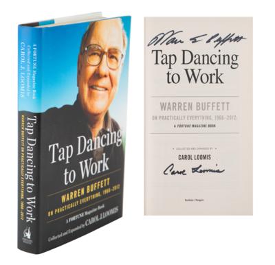 Lot #225 Warren Buffett Signed Book - Image 1