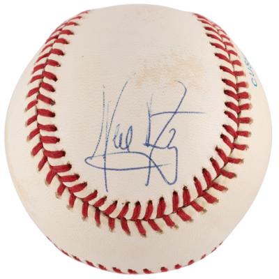 Lot #362 Neil Armstrong Signed Baseball - Image 1