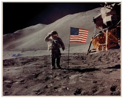 Lot #403 Dave Scott Signed Oversized Photograph - Image 1