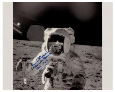 Lot #384 Alan Bean Signed Oversized Photograph - Image 1