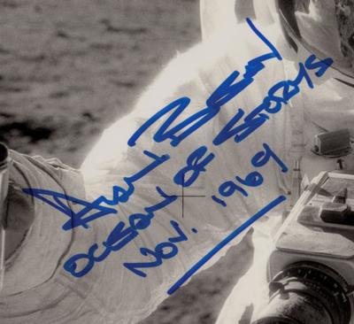 Lot #384 Alan Bean Signed Oversized Photograph - Image 2