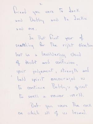 Lot #250 Ethel Kennedy: 