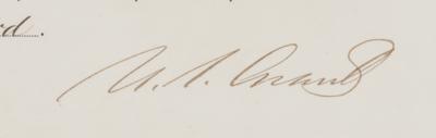 Lot #23 U. S. Grant Document Signed as President - Image 2