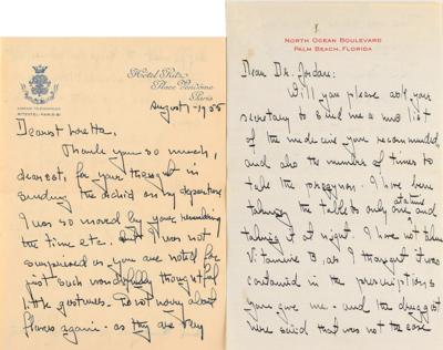 Lot #253 Rose Kennedy (2) Autograph Letters Signed - Image 1