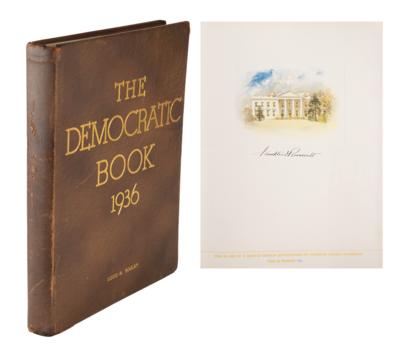 Lot #28 Franklin D. Roosevelt Signed Book - Image 1