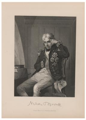 Lot #309 Horatio Nelson Hand-Addressed Free Frank - Image 2
