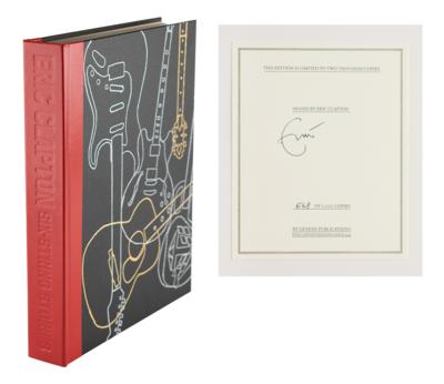 Lot #660 Eric Clapton Signed Book - Image 1