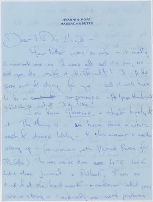 Lot #36 Jacqueline Kennedy: 