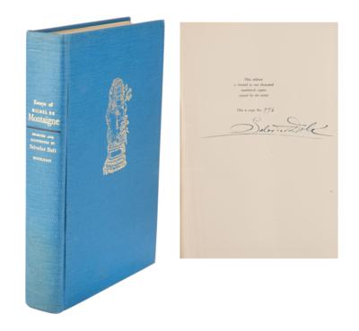 Lot #414 Salvador Dali Signed Book - Image 1