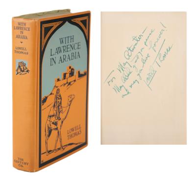 Lot #597 Lowell Thomas Signed Book - Image 1