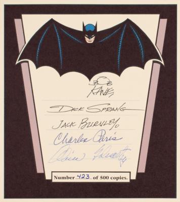 Lot #470 Bob Kane Signed Book - Image 2