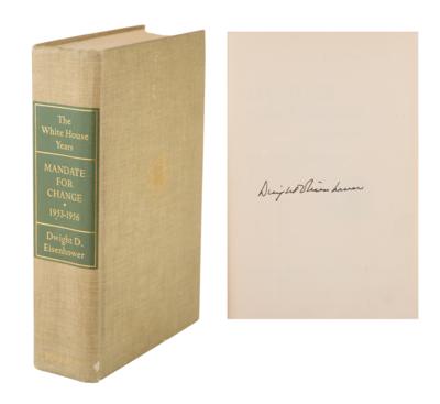 Lot #87 Dwight D. Eisenhower Signed Book - Image 1