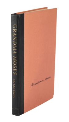 Lot #447 Grandma Moses Signed Book - Image 3