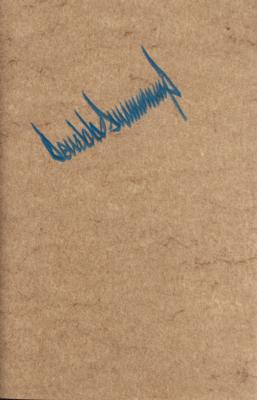 Lot #157 Donald Trump Signed Book - Image 2