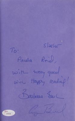 Lot #72 George and Barbara Bush Signed Book - Image 2