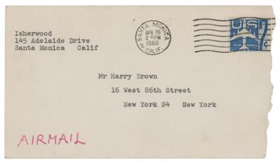 Lot #564 Christopher Isherwood: 