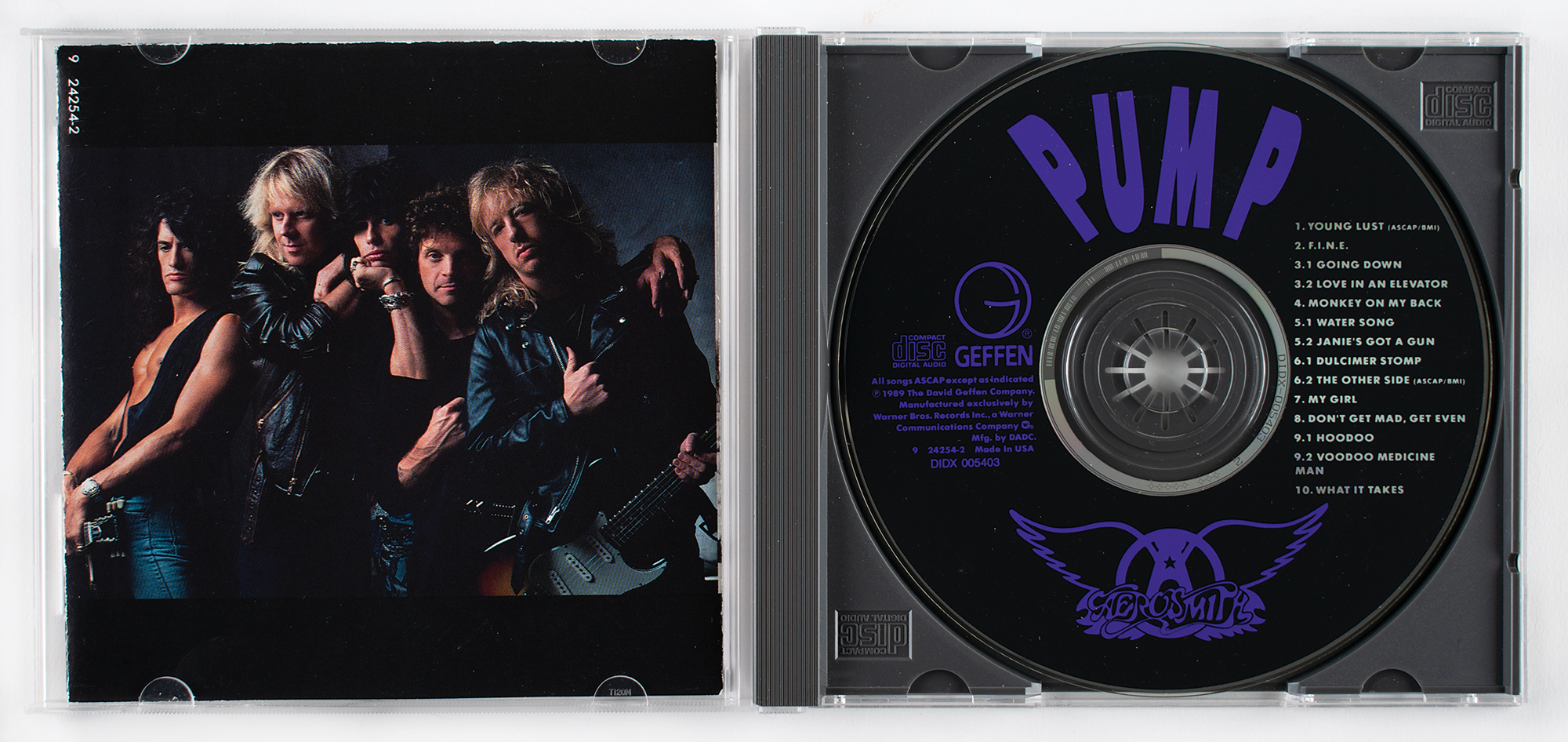 Aerosmith Signed CD Booklet | RR Auction