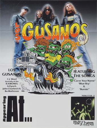 Lot #5335 CJ Ramone Pair of Concert Posters - Image 2