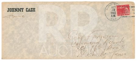 Lot #5185 Johnny Cash Archive of (10) Signed Letters - Image 22