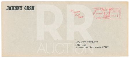 Lot #5185 Johnny Cash Archive of (10) Signed Letters - Image 29