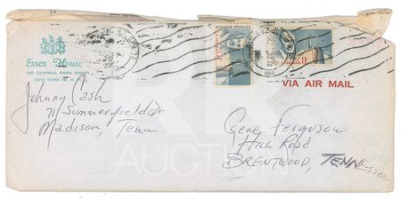 Lot #5185 Johnny Cash Archive of (10) Signed Letters - Image 8