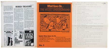 Lot #5226 Velvet Underground and Nico Magazine and