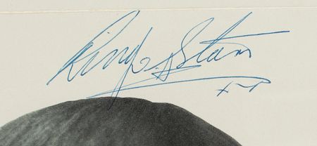 Lot #5004 Beatles Signed Poster - Image 4