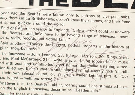 Lot #5001 Beatles Signed Album - Image 5