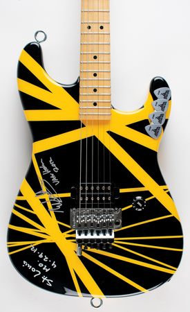 Lot #5251 Eddie Van Halen Stage-used Charvel EVH Art Series Electric Guitar: St. Louis, April 29, 2012 - Image 5