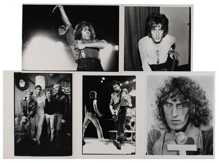 Lot #5129 The Who (5) Original Photographs - Image 1