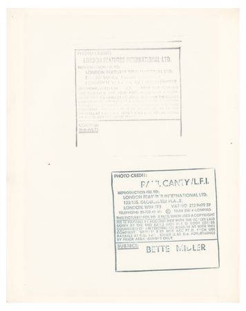 Lot #5387 Rock Singers (4) Original Photographs - Image 4