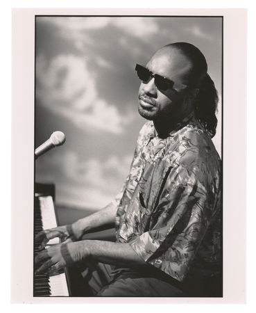 Lot #5319 Stevie Wonder Original Photograph - Image 1