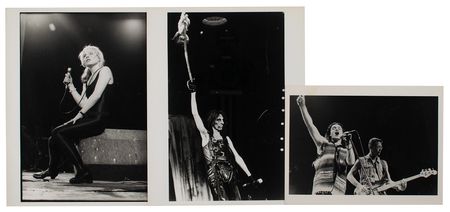 Lot #5388 Rock Singers (3) Original Photographs - Image 1