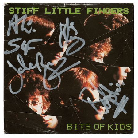 Lot #5367 Stiff Little Fingers (2) Signed Albums - Image 2