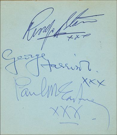 Lot #5009 Beatles and Rolling Stones Autograph Album - Image 1