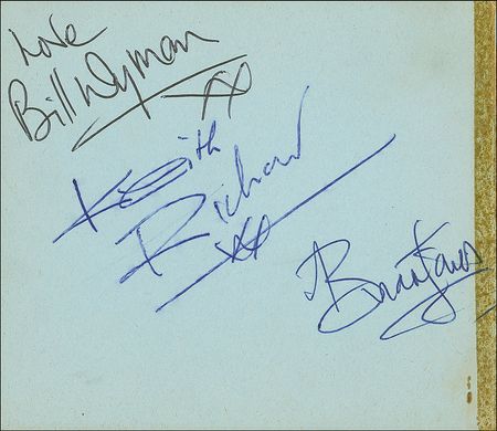 Lot #5009 Beatles and Rolling Stones Autograph Album - Image 5