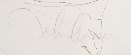 Lot #5025 Beatles: John Lennon Signed Lithograph - Image 2