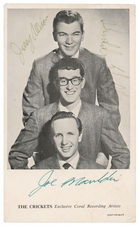Lot #5180 Buddy Holly and the Crickets Signed