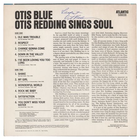 Lot #5221 Otis Redding Signed Album