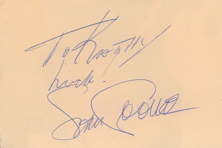 Lot #5183 Sam Cooke and Little Richard Signatures
