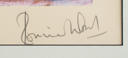 Lot #5101 Rolling Stones: Ronnie Wood Signed Print - Image 3