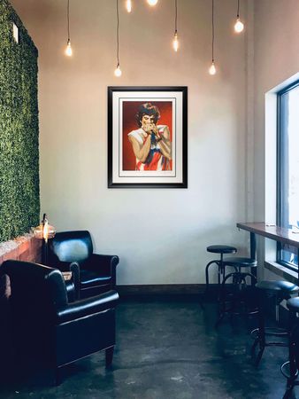 Lot #5102 Rolling Stones: Ronnie Wood Signed Print - Image 5