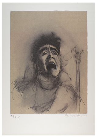 Lot #5055 Beatles: Klaus Voormann Signed Print - Image 1