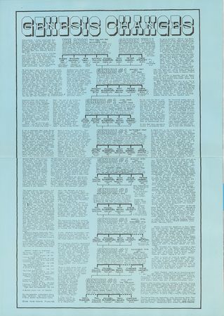 Lot #5289 Genesis Original 'Six of the Best' Reunion Program and Ticket Stub - Image 6