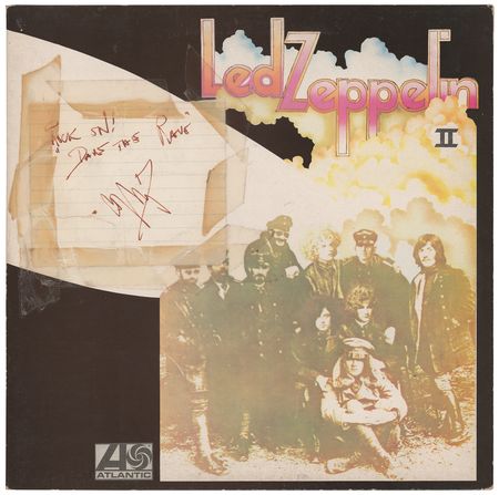 Lot #5153 Led Zeppelin: Jimmy Page