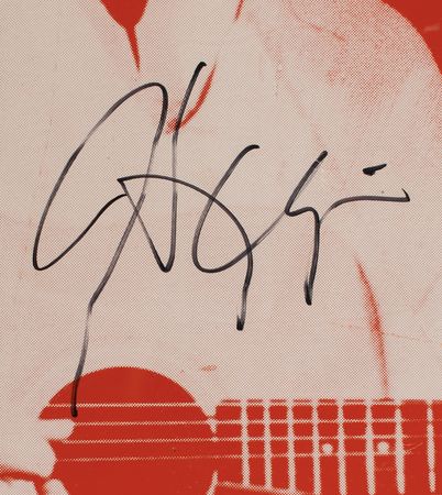 Lot #5187 Harry Chapin Signed Poster - Image 2