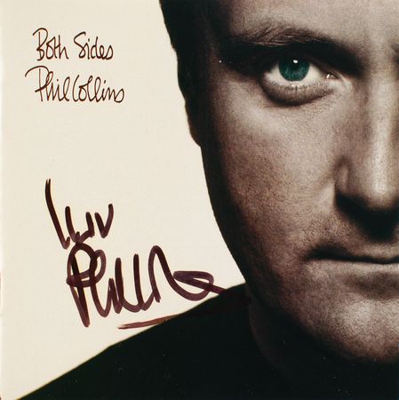 Lot #5376 Phil Collins Signed CD