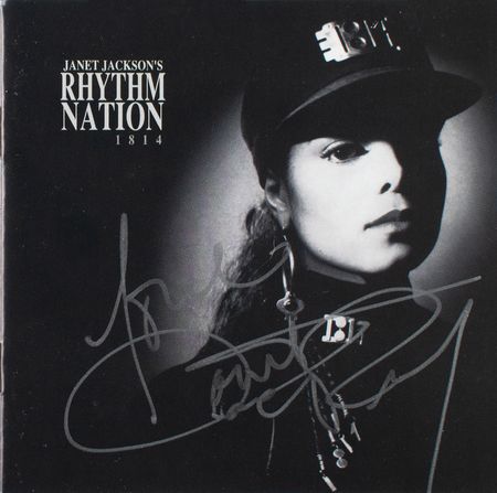 Lot #5381 Janet Jackson Signed CD - Image 1