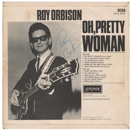 Lot #5195 Roy Orbison Signed Album