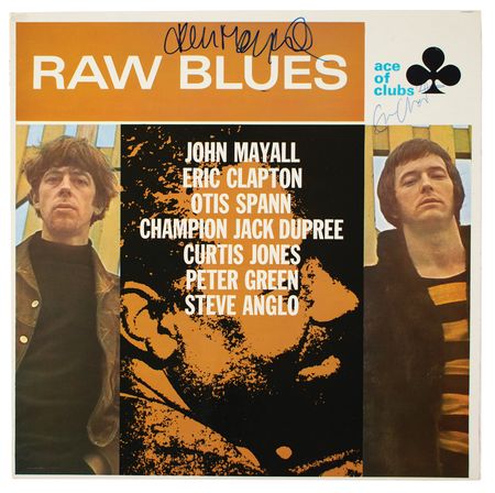 Lot #5190 Eric Clapton and John Mayall Signed Album - Image 1